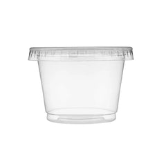 PP Clear Portion Cup 1 Oz with Lid