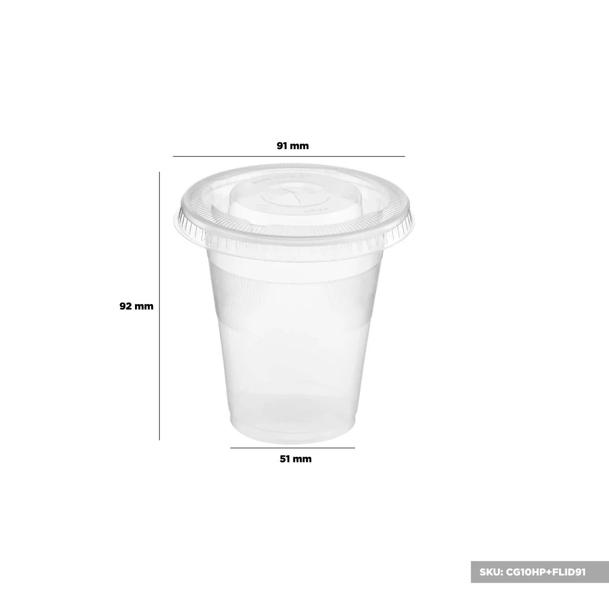 PP Plastic Clear Cups 10 Oz