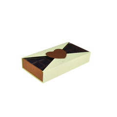  Rectangular Chocolate Gift Box 240*125*45MM-18DIV-BRWNCHB26