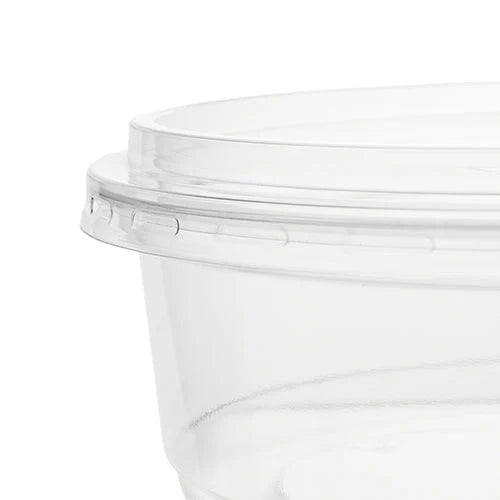 Round PET Deli Containers 8 Oz