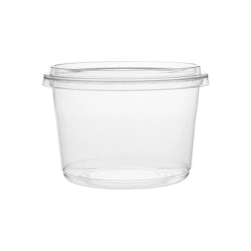 Round PET Deli Containers 12 Oz