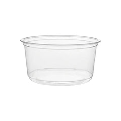 Round PET Deli Containers 12 Oz