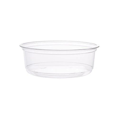 Round PET Deli Containers 8 Oz