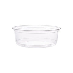 Round PET Deli Containers 8 Oz