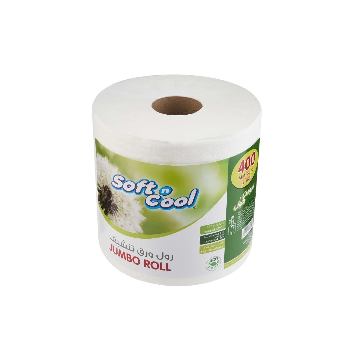 Soft n Cool Paper Jumbo Maxi Roll Poly Packing 400 Mtr