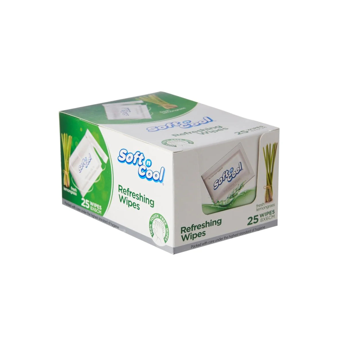 Soft n Cool Wet Tissue Small Lemongrass Fragrance