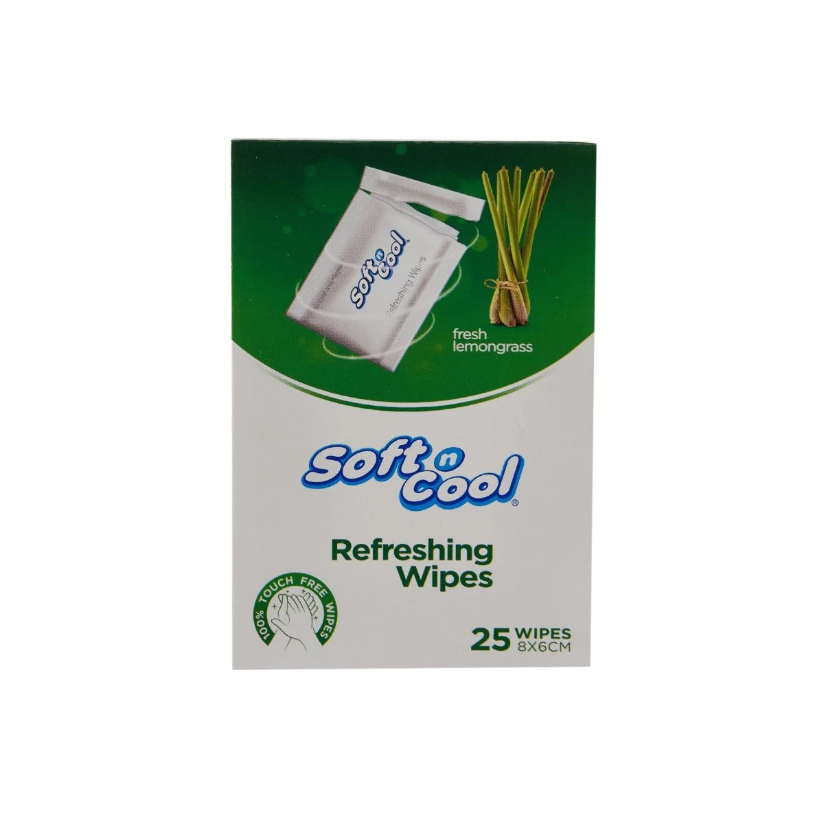 Soft n Cool Wet Tissue Small Lemongrass Fragrance