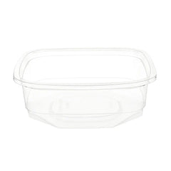 Square PET Deli Containers 8 Oz