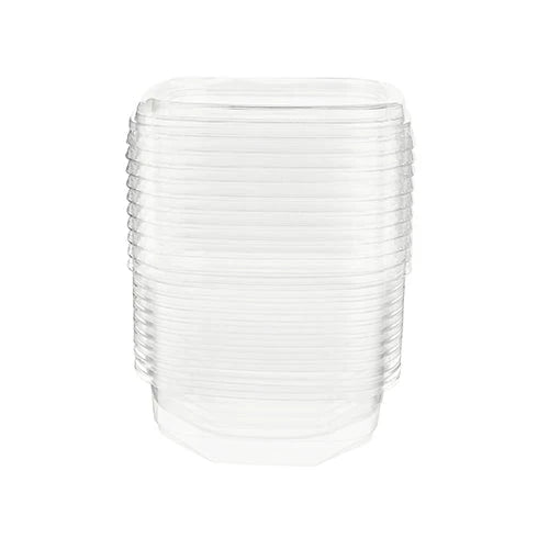 Square PET Deli Containers 8 Oz