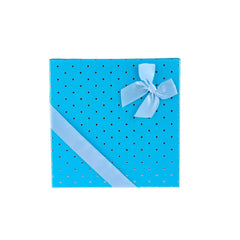 Square Gift Box 20*20*5CM-LITE BLU-CHB33