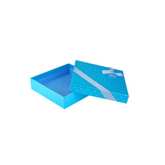 Square Gift Box 20*20*5CM-LITE BLU-CHB33