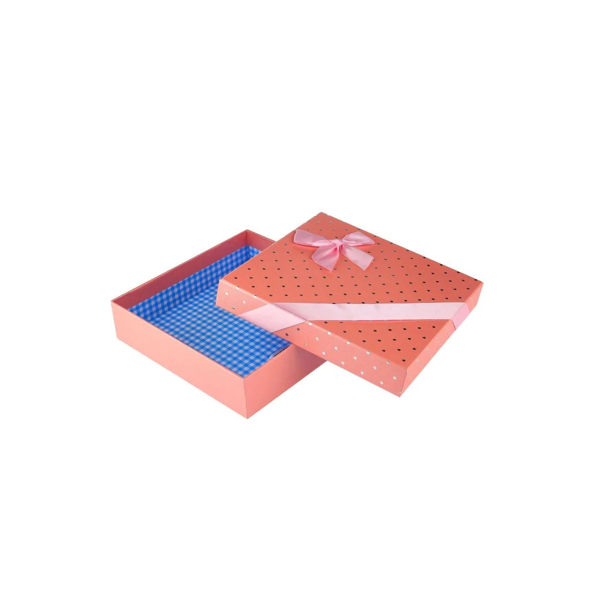 Square Gift Box 20*20*5CM-LITE PINK-CHB33