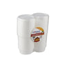 Twin Pack Plastic Bowl With Lid 50 Pieces