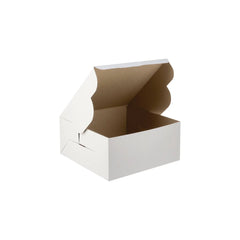White Cake Box