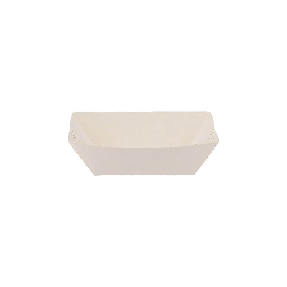 White Paper Boat Tray