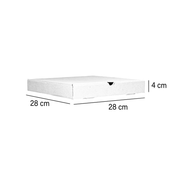 White pizza box