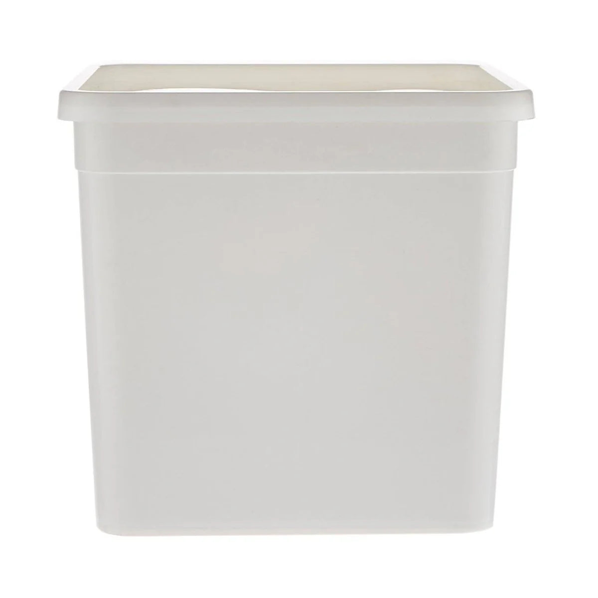 White Plastic 4 Litre Pail Box