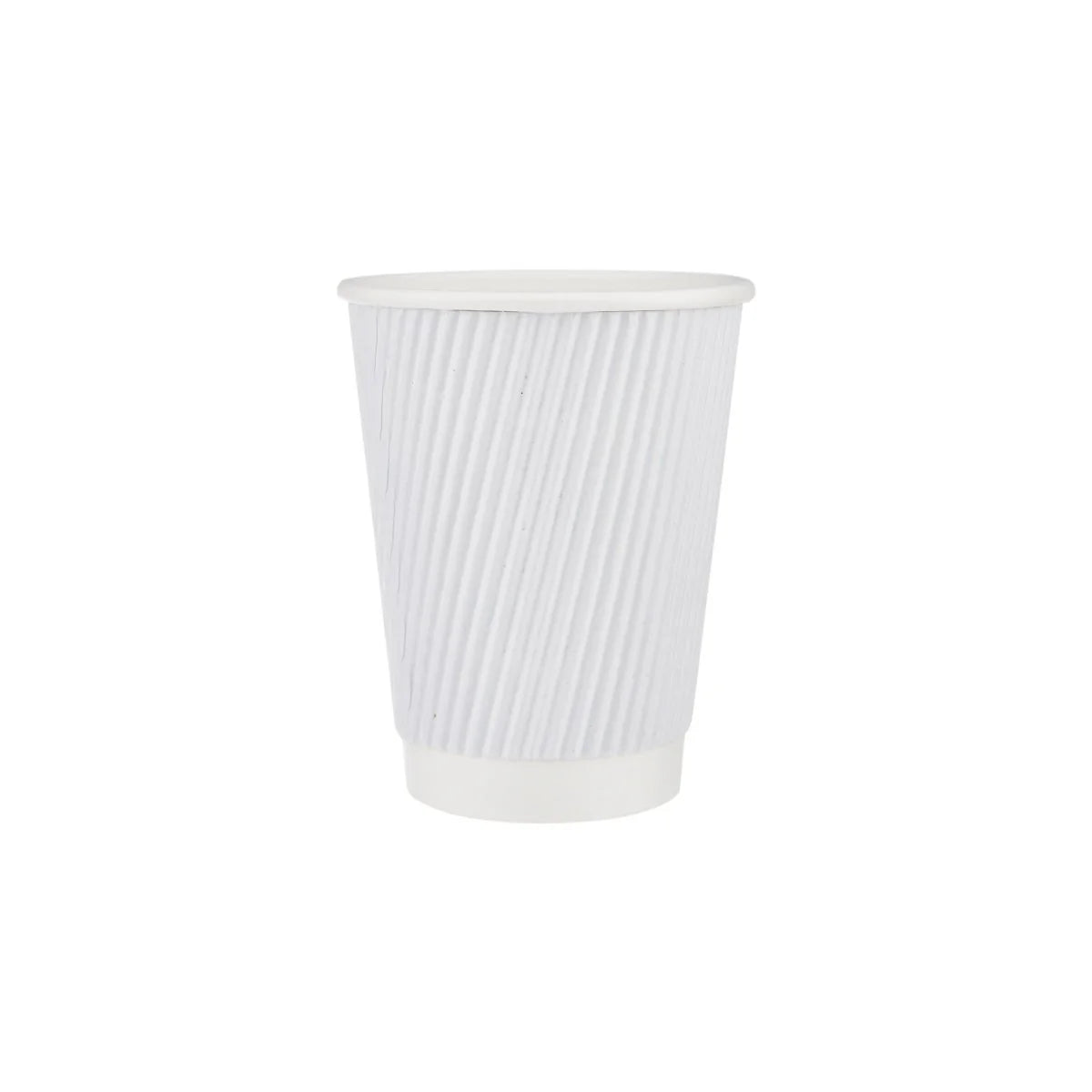 White Ripple Paper Cups