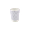 White Ripple Paper Cups