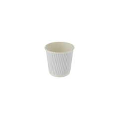 White Ripple Paper Cups