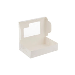 White Sweet Box with Window 20*10 CM