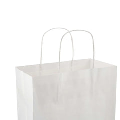 Paper Bag White Twisted Handle