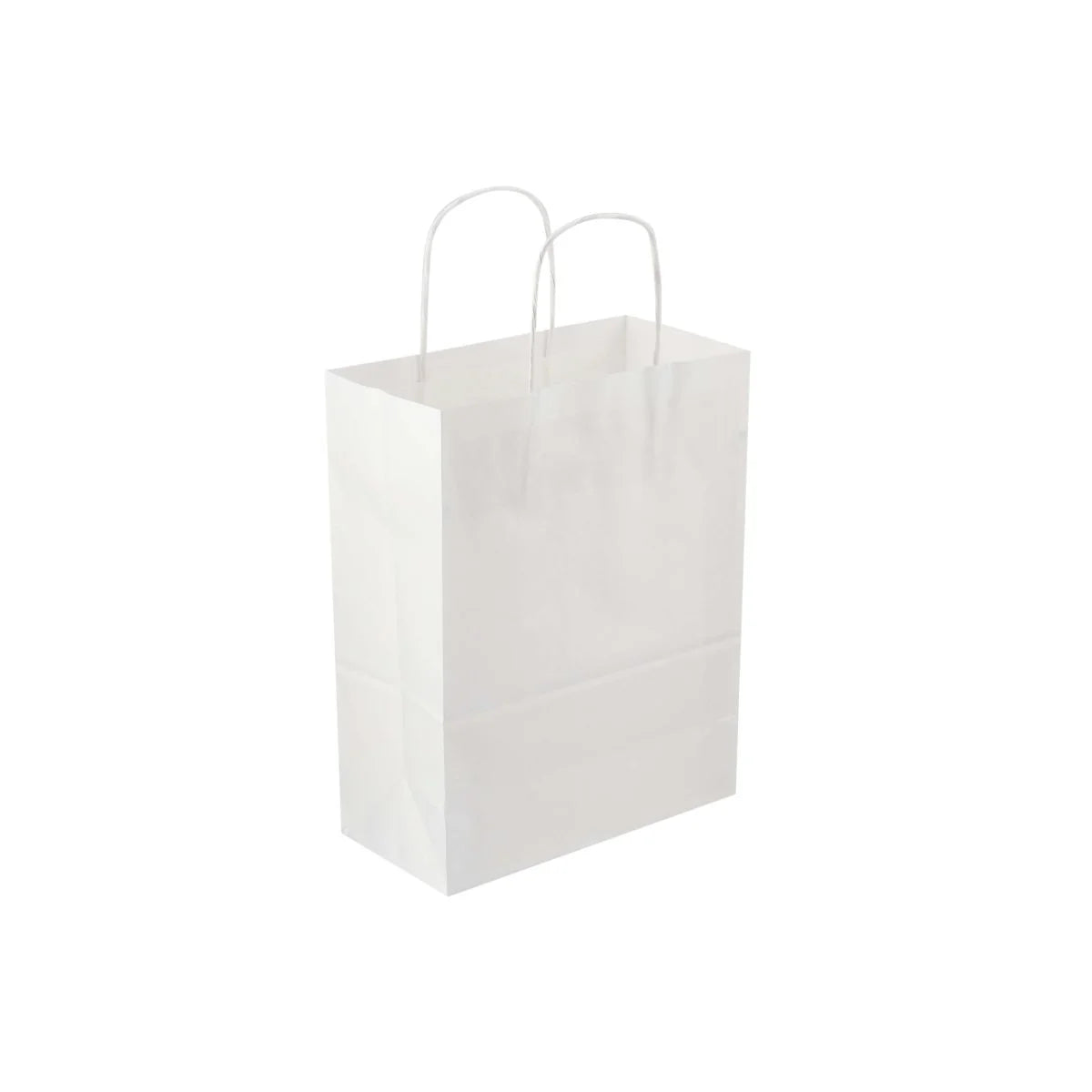 Paper Bag White Twisted Handle