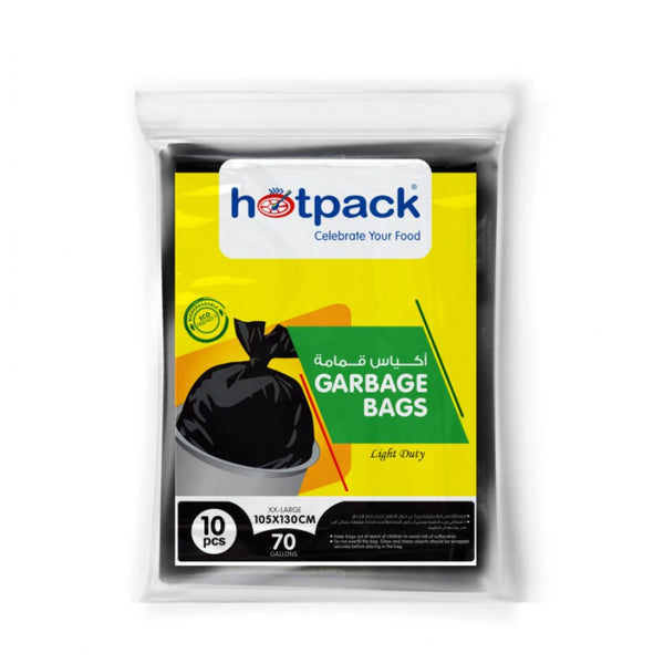 Garbage Bag 105x130 CM 70 Gallons ( 10 bags x 20 packets)-200 Pieces