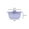 100 Pcs Pot Containers With Hood - 29 Cm - hotpack.bh