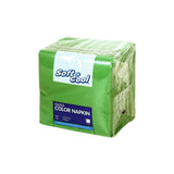 Soft N Cool Green Napkin, 25*25 Cm| 2400 piece - Hotpack Bahrain