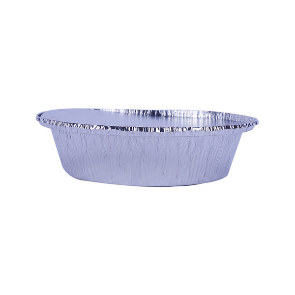 Hotpack |Round Alu. Container, 800 Cc -base+ Lid| 600 PCS - Hotpack Bahrain