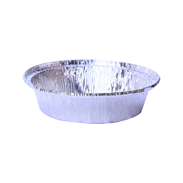 Hotpack |Round Alu. Container, 800 Cc -base+ Lid| 600 PCS - Hotpack Bahrain