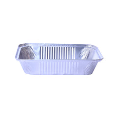 Hotpack |  Aluminium Container 73365 + Lid 3650 Cc | 100 PCS - Hotpack Bahrain