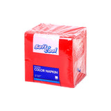 Soft N Cool Red Napkin, 40*40 Cm| 1200 pieces -Hotpack Bahrain 