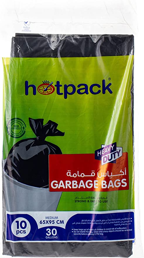 600 Pieces of Garbage Bag 65x95 CM 30 Gallons ( 20 bags x 30 packets)