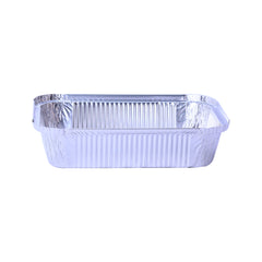 Hotpack |  Aluminium Container 83185 + Lid 1850 Cc | 400 PCS - Hotpack Bahrain