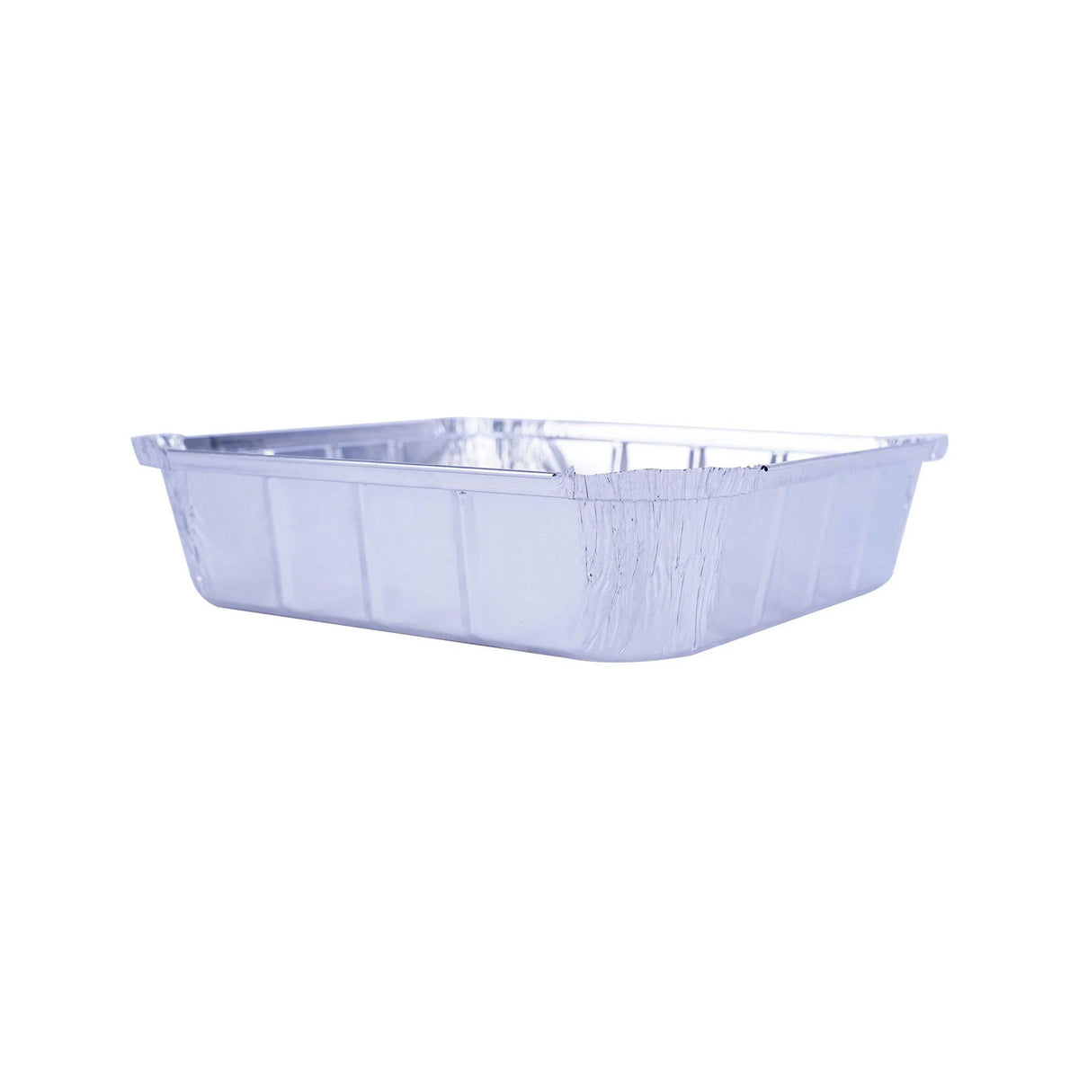 200 Pieces Aluminium Container 244x244x48mm + lid