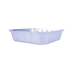 200 Pieces Aluminium Container 244x244x48mm + lid