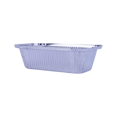 Hotpack |  Aluminium Container 8367 Base  + Lid 670 Cc | 500 PCS - Hotpack Bahrain