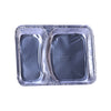Hotpack |Aluminium Container 8582, 2 Compartmnet + Lid- 820 Cc | 500 PCS - Hotpack Bahrain