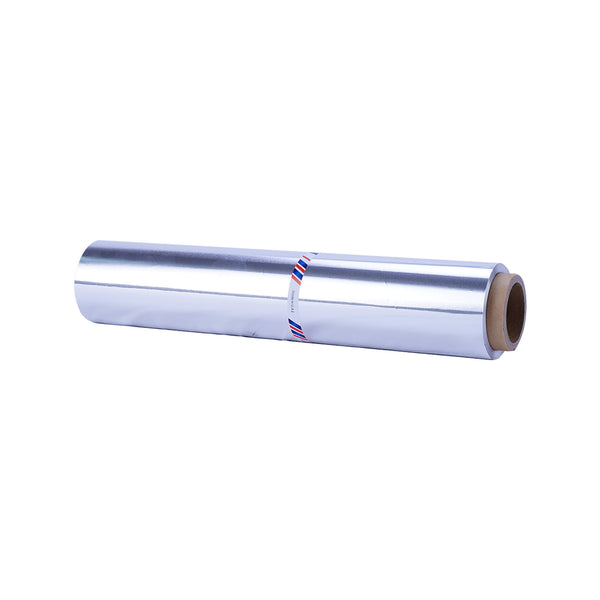 6 Roll Aluminum Foil, 30 cm x 100 mtr - 16 Mic - hotpack.bh