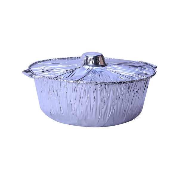 Hotpack |Pot Containers With Hood-34 Cm | 100 PCS - Hotpack Bahrain
