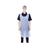 Plastic Apron White 28 Inch (Width) X 46 Inch (Length)-1000 Pieces - hotpack.bh