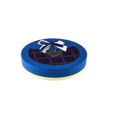 48 Pieces Round Blue Chocolate Gift Box 21 Division -19*19*4 cm