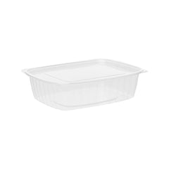 Crystal Clear Cont. 48 Oz + Lid 250 Sets - Hotpack Bahrain