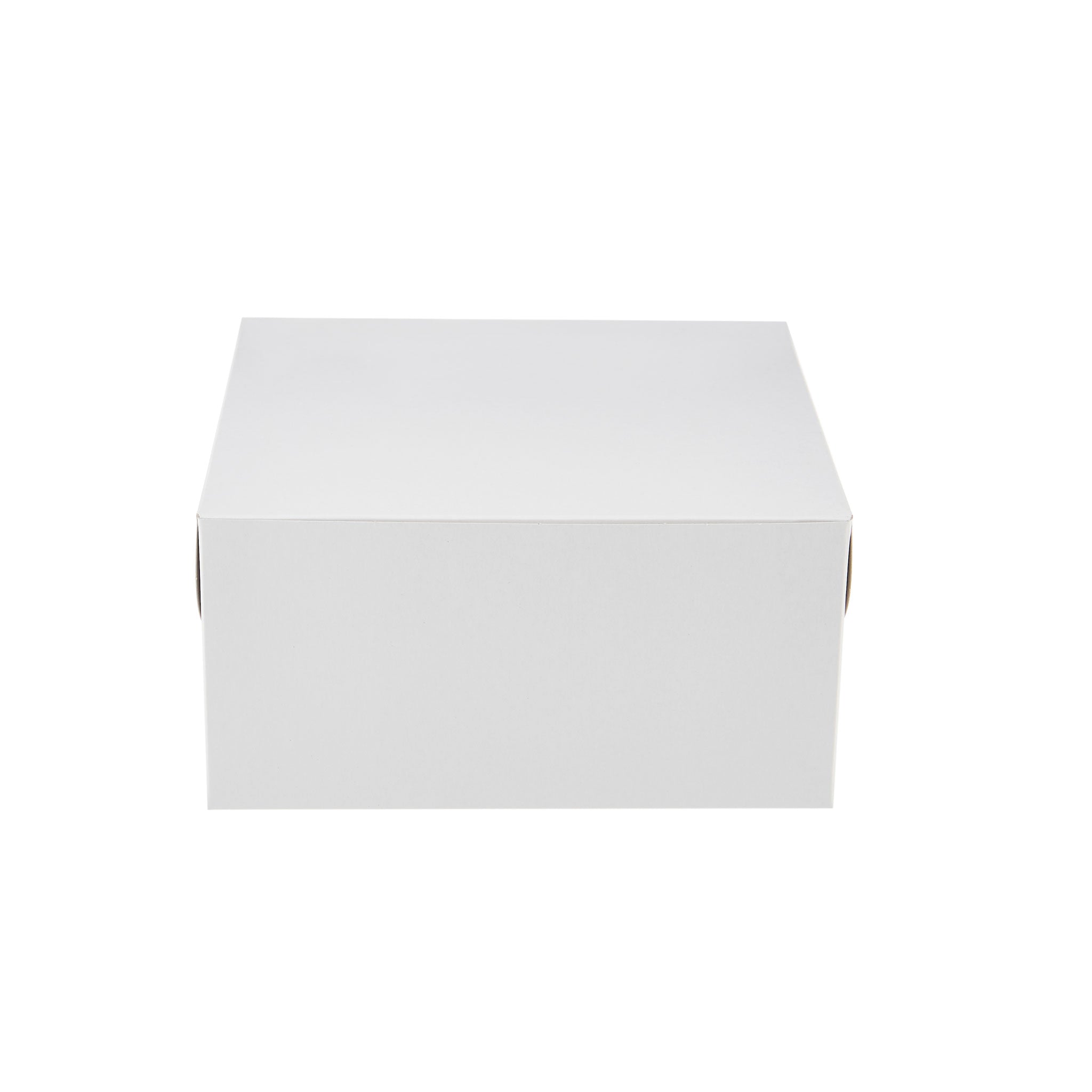 100 Pieces White Cake Box 15 x 15 cm - hotpack.bh