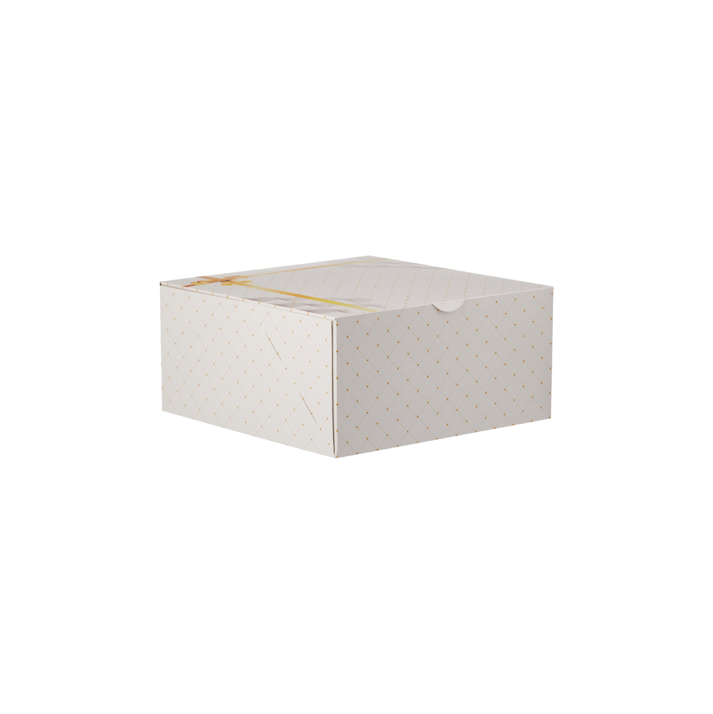 100  Pieces Printed Heavy Duty Cake Box - hotpack.bh