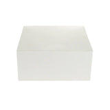 100 Pieces White Cake Box 30 x 30 cm - hotpack.bh