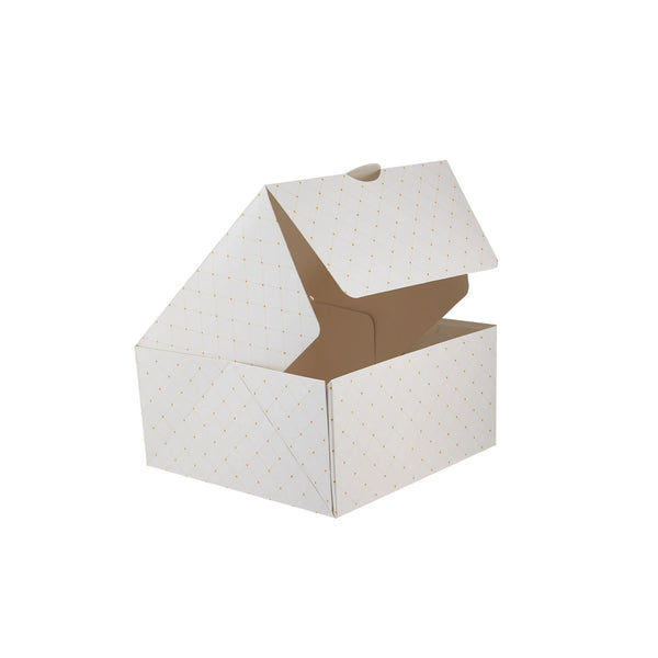 100Pieces Cake Box 15 x 15 cm - hotpack.bh