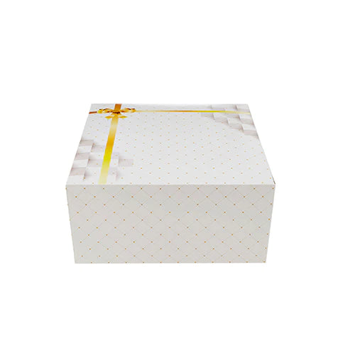 100  Pieces Cake Box 15 x 15 cm - hotpack.bh